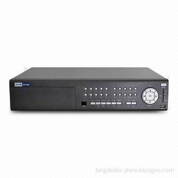 Standalone DVR with SD Card Backup, Support 3G and Wi-Fi, Multiple Languages Menu Interface
